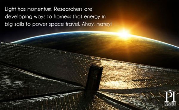 Ánh sáng cũng có quán tính