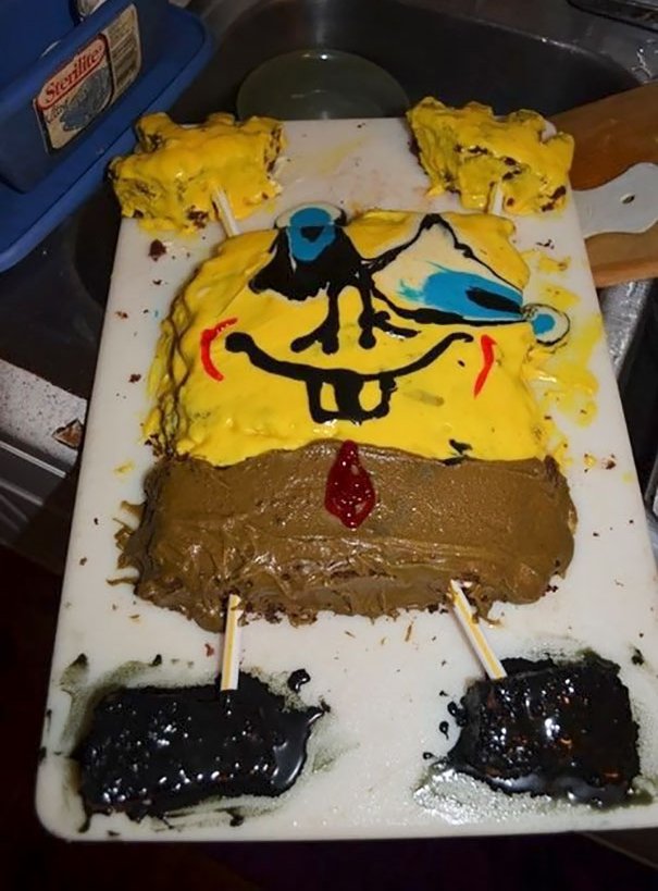 Trông đáng sợ thế này ai mà dám ăn cơ chứ!