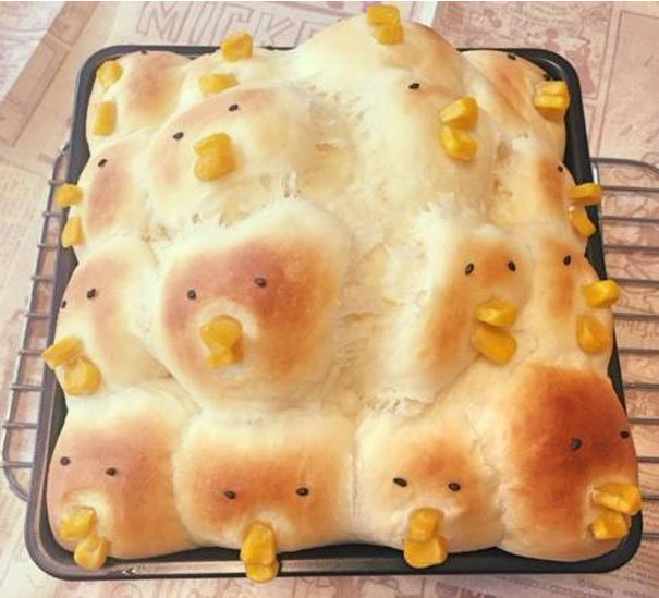 Những chiếc bánh này cho bột nở quá tay