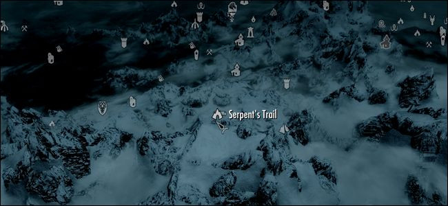 Tiến vào khu vực Bruma bằng đường Serpent's Trail