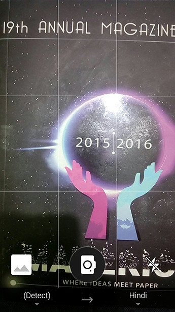 Giao diện dịch từ văn bản