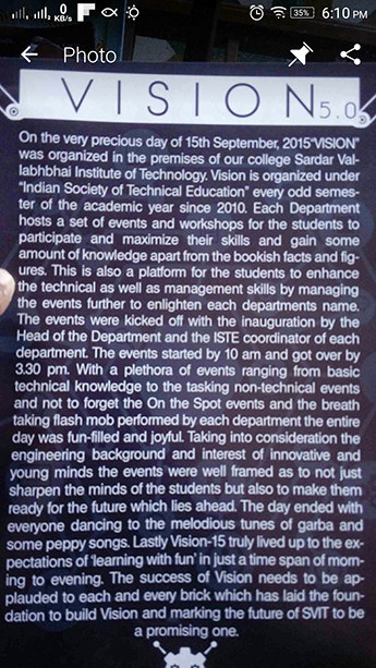 Chữ từ ảnh chụp tạp chí