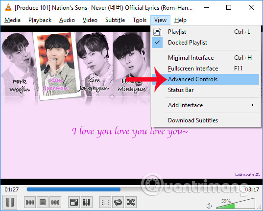 VLC Media Player cắt video