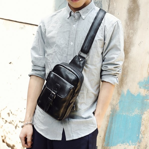 Kiểu thứ năm: Mang túi trước bụng