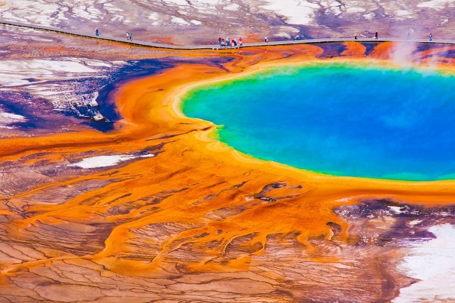 Hồ đa sắc Grand Prismatic Spring, Hoa Kỳ