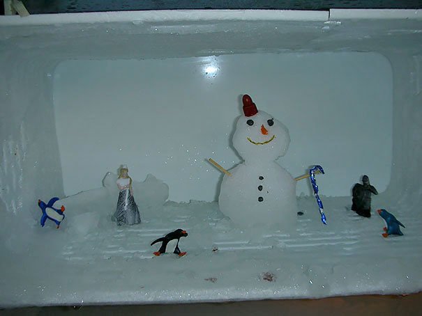 Có đứa bạn sáng tạo thế này cũng vui đấy chứ!