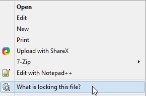 "Mở khóa" file đang sử dụng trong Windows