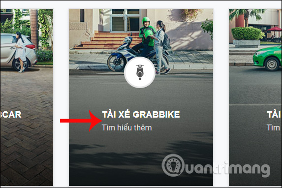 Dịch vụ Tài xế GrabBike