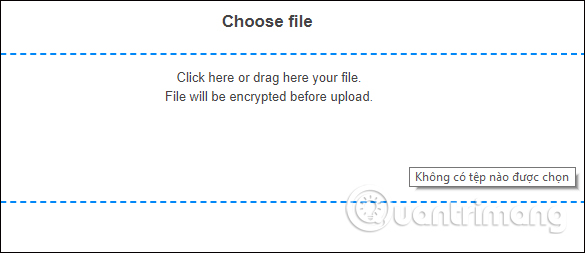 Tải tập tin lên Otr.to