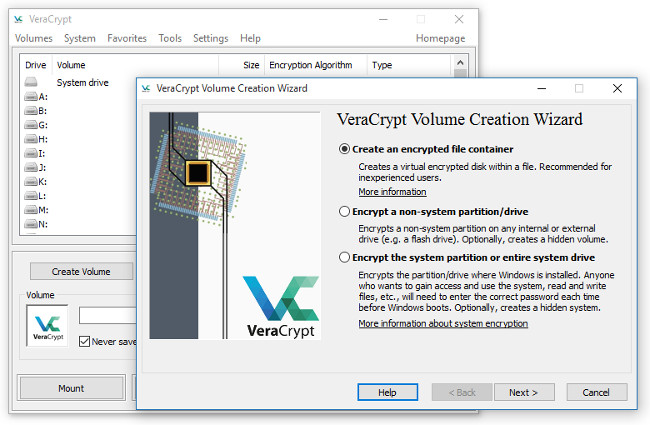 Phần mềm Veracrypt