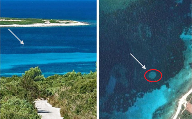 Những "vòng tròn thần tiên" xuất hiện tại biển Baltic đầu tiên năm 2008