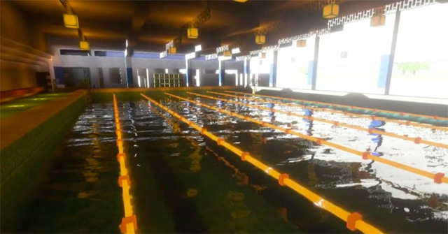 Bể bơi của trường