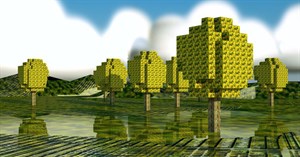 Một game thủ đã tái tạo lại toàn bộ khung cảnh trường học của mình trên Minecraft