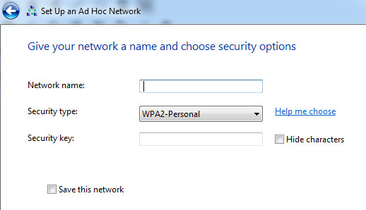 Thiết lập bảo mật mạng