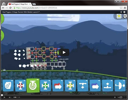 Sử dụng Popup Player để lấy link video