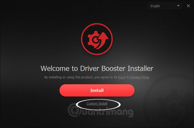 Cài đặt Driver Booster