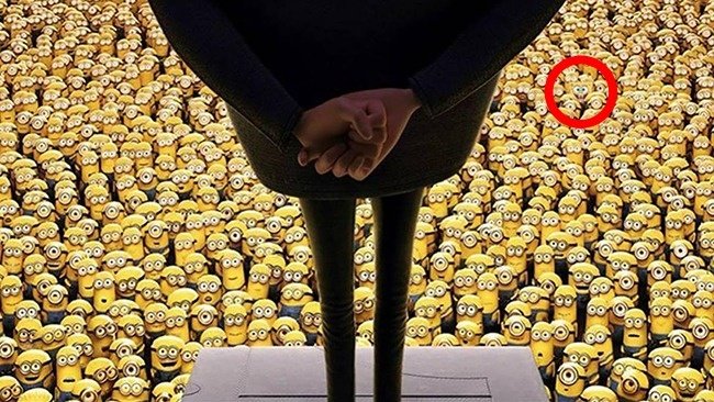 Bạn có nhìn thấy SpongeBob nằm lọt thỏm ở vị trí này không?