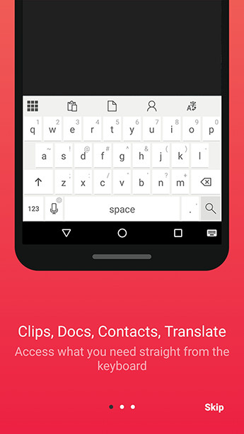 Bàn phím Hub Keyboard cho Android