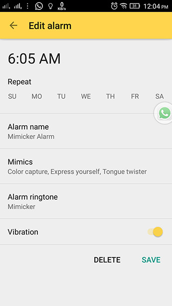 Đặt lịch báo thức