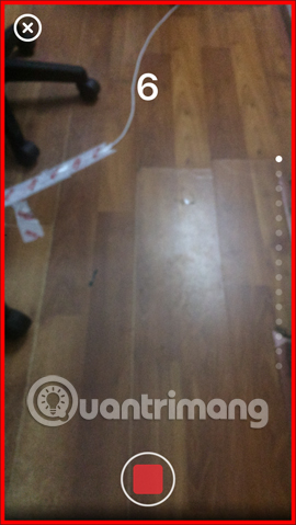 Tối đa quay video 10 giây