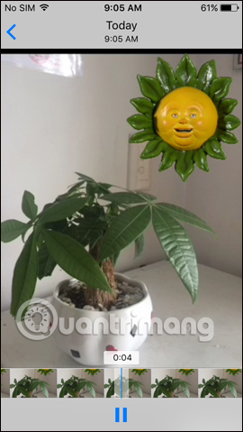 Mở ảnh động trên iPhone