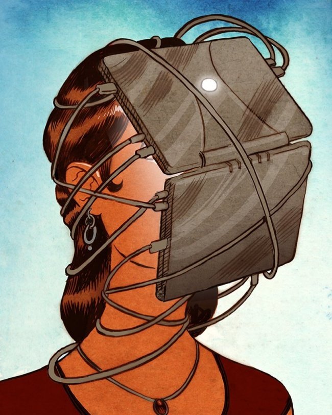 Mắt lúc nào cũng nhìn chằm chằm vào máy tính