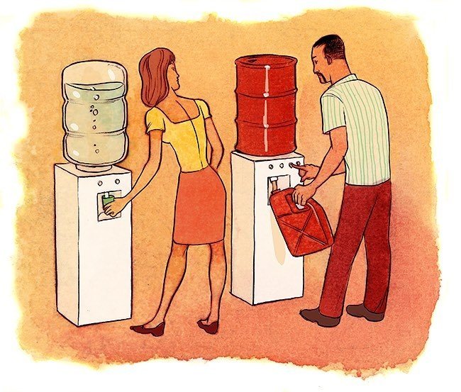 Khi nước được thay thế