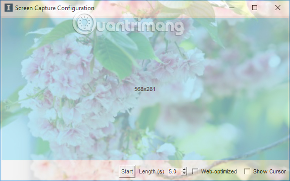 Tạo ảnh gif từ ảnh chụp màn hình