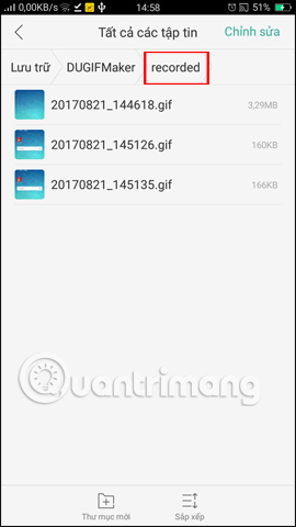 Ảnh động từ ghi màn hình