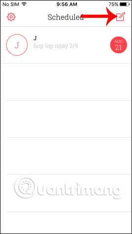 Thêm lịch nhắc mới