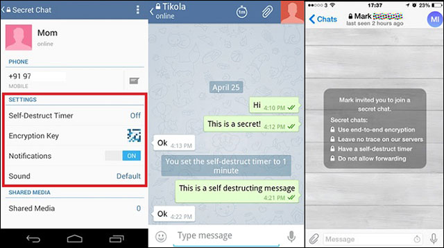 Chuyển sang các ứng dụng chat bảo mật hơn