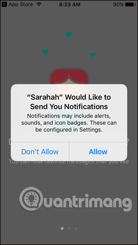 Cách sử dụng Sarahah gửi tin nhắn nặc danh trên Facebook
