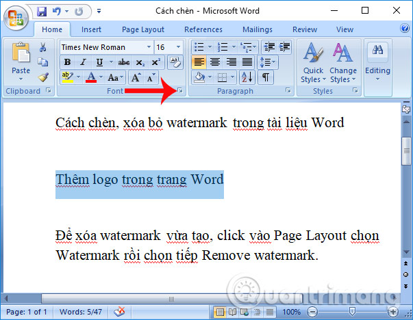 Cách gạch ngang chữ trong Word, v̶i̶ế̶t̶ ̶c̶h̶ữ̶ ̶g̶ạ̶c̶h̶ ̶n̶g̶a̶n̶g̶ trong Word và Excel - Ảnh minh hoạ 3
