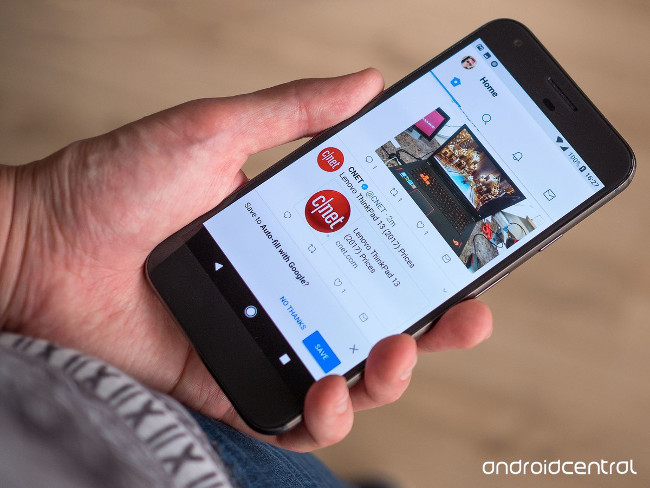 Tính năng Autofill with Google