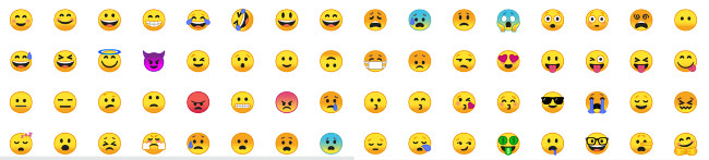 Biểu tượng cảm xúc mới trên Android 8.0 Oreo