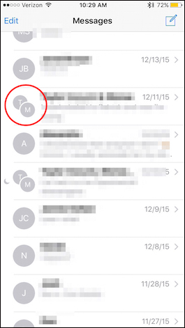 Xem thành viên trong group tin nhắn