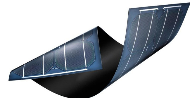 Tấm pin Mặt Trời siêu mỏng 