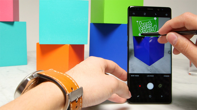 Đánh dấu trên ảnh với S Pen