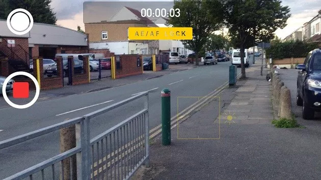 Điều chỉnh ánh sáng khi quay video