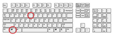 Tổ hợp phím tắt Windows + T