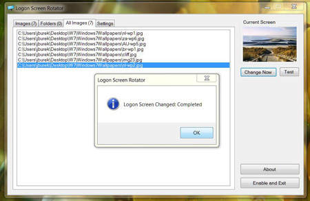 Thay đổi hình nền đăng nhập máy tính 