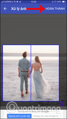 Thay đổi khung cắt ảnh