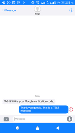 Chạy ứng dụng iMessage trên Android
