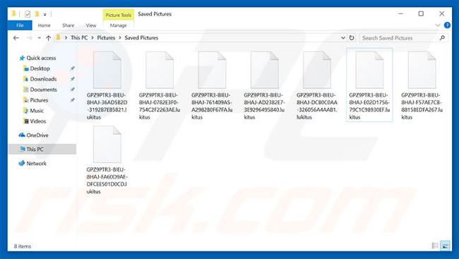 Các tệp tin được mã hóa