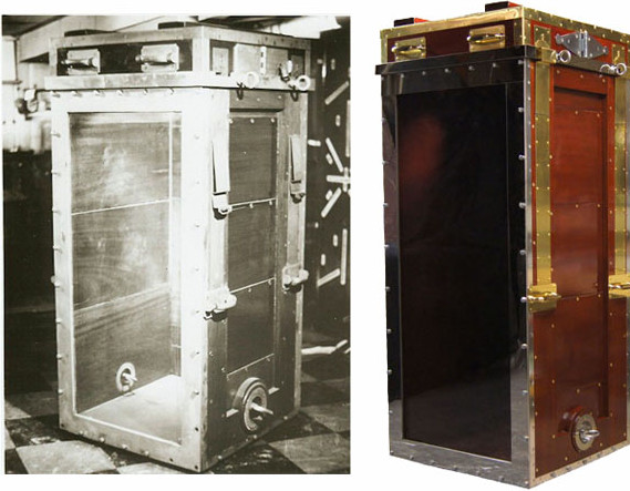 Chiếc hộp kính dùng trong màn ảo thuật kinh điển