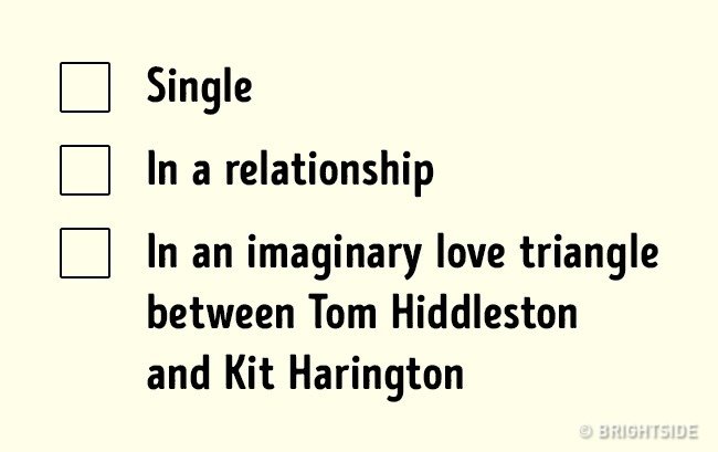 Chỉ có 3 kiểu phụ nữ/đàn ông trong các mối quan hệ...