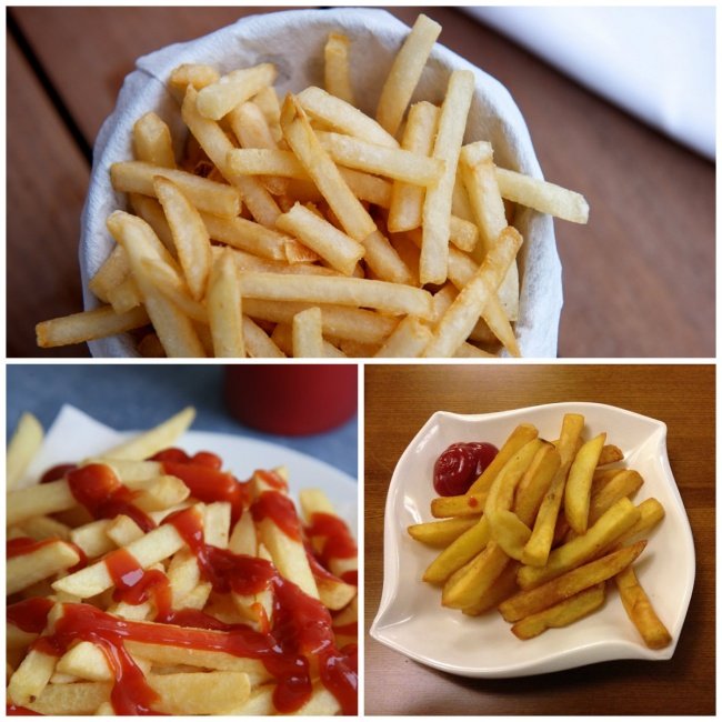 Không ai là không thích khoai tây chiên phải không? Hãy nhìn vào cách họ ăn.