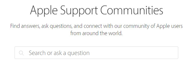 Cộng đồng hỗ trợ Apple