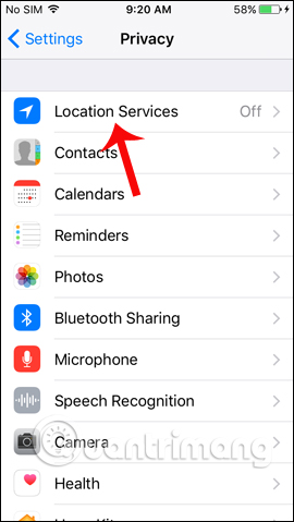 Dịch vụ định vị
