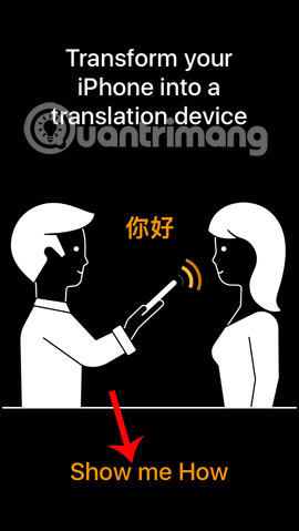 Giao diện giới thiệu ứng dụng